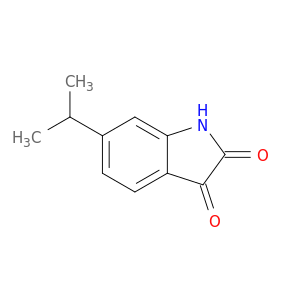1H-Indole-2,3-dione, 6-(1-methylethyl)-