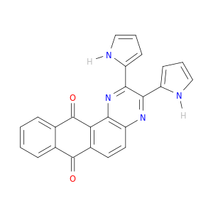 Naphtho[2,3-f]quinoxaline-7,12-dione, 2,3-di-1H-pyrrol-2-yl-