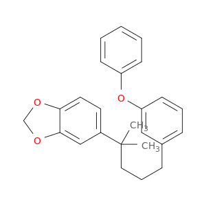 1,3-Benzodioxole, 5-[1,1-dimethyl-4-(3-phenoxyphenyl)butyl]-