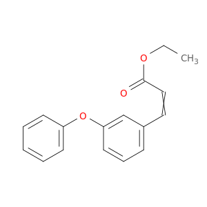 2-Propenoic acid, 3-(3-phenoxyphenyl)-, ethyl ester
