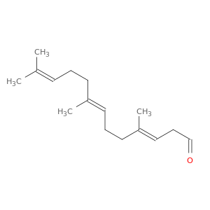 3,7,11-Tridecatrienal, 4,8,12-trimethyl-, (E,E)-