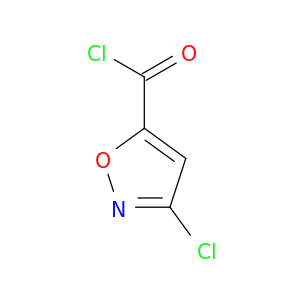 5-Isoxazolecarbonyl chloride, 3-chloro- (9CI)