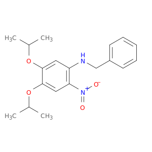 Benzenemethanamine, N-[4,5-bis(1-methylethoxy)-2-nitrophenyl]-
