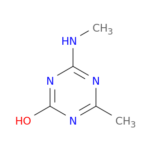 4-Methyl-6-(methylamino)-1,3,5-triazin-2(1H)-one