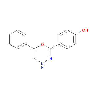 Phenol, 4-(6-phenyl-4H-1,3,4-oxadiazin-2-yl)-