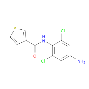 N-(4-Amino-2,6-dichlorophenyl)thiophene-3-carboxamide