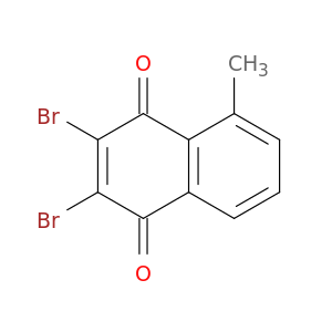1,4-Naphthalenedione, 2,3-dibromo-5-methyl-