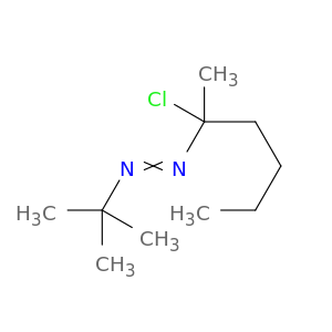 Diazene, (1-chloro-1-methylpentyl)(1,1-dimethylethyl)-