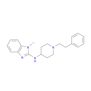 1H-Benzimidazol-2-amine, N-[1-(2-phenylethyl)-4-piperidinyl]-