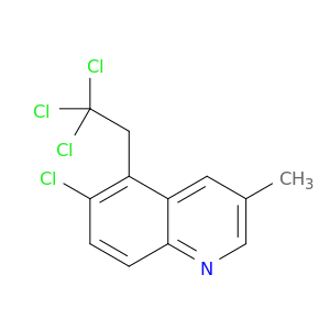 Quinoline, 6-chloro-3-methyl-5-(2,2,2-trichloroethyl)-