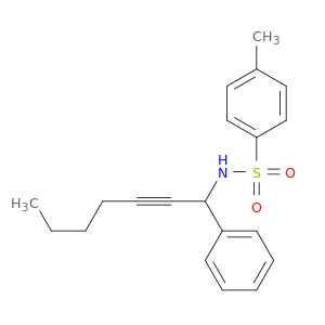 Benzenesulfonamide, 4-methyl-N-(1-phenyl-2-heptynyl)-