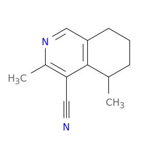 3,5-dimethyl-5,6,7,8-tetrahydroisoquinoline-4-carbonitrile
