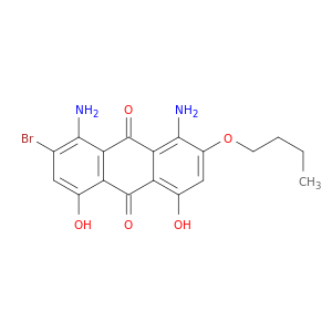 9,10-Anthracenedione, 1,8-diamino-2-bromo-7-butoxy-4,5-dihydroxy-