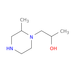 1-(2-Methylpiperazin-1-yl)propan-2-ol