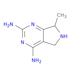5H-Pyrrolo[3,4-d]pyrimidine-2,4-diamine,6,7-dihydro-7-methyl-