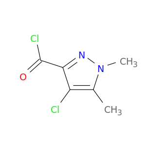 1H-Pyrazole-3-carbonylchloride, 4-chloro-1,5-dimethyl-
