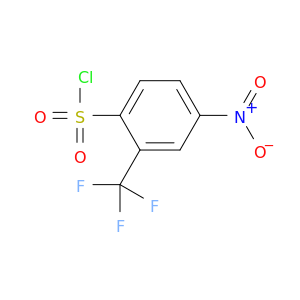 4-Nitro-2-(trifluoromethyl)benzene-1-sulfonyl chloride
