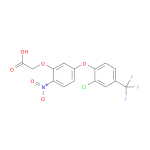 Acetic acid, [5-[2-chloro-4-(trifluoromethyl)phenoxy]-2-nitrophenoxy]-
