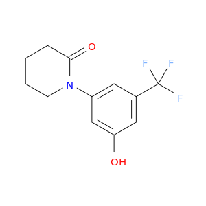 1-(3-HYDROXY-5-TRIFLUOROMETHYLPHENYL)PIPERIDIN-2-ONE