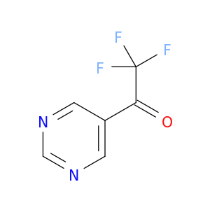 2,2,2-trifluoro-1-(pyrimidin-5-yl)ethan-1-one