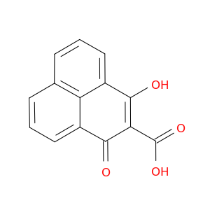 1H-Phenalene-2-carboxylic acid, 3-hydroxy-1-oxo-