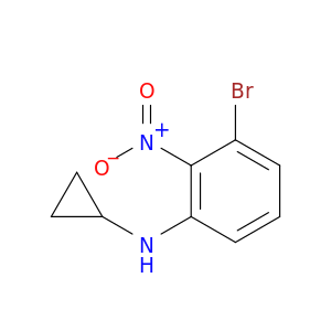 苯甲胺,3-溴-正环丙基-2-硝基-