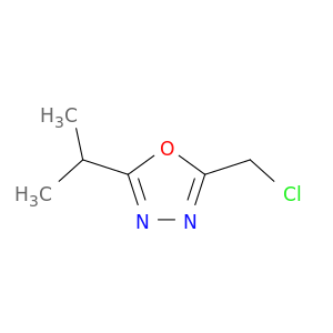 2-(Chloromethyl)-5-isopropyl-1,3,4-oxadiazole