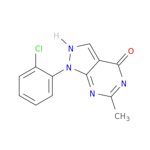 1-(2-chlorophenyl)-6-methyl-1,2-dihydro-4h-pyrazolo[3,4-d]pyrimidin-4-one