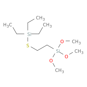 2-Oxa-6-thia-3,7-disilanonane, 7,7-diethyl-3,3-dimethoxy-