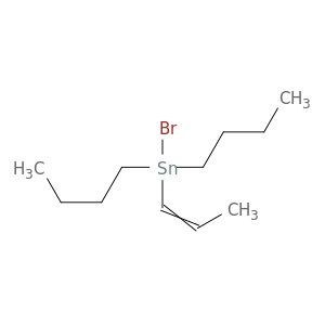 Stannane, bromodibutyl-1-propenyl-