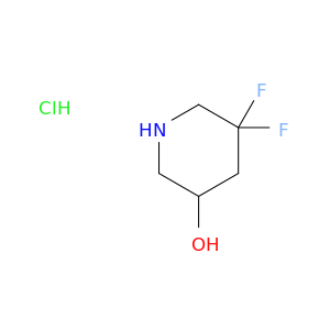 5,5-difluoropiperidin-3-ol hydrochloride