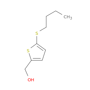 2-Thiophenemethanol, 5-(butylthio)-