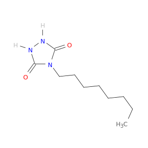 1,2,4-Triazolidine-3,5-dione, 4-octyl-
