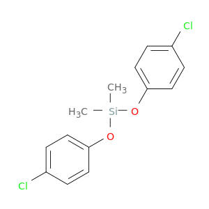 bis(4-chlorophenoxy)(dimethyl)silane