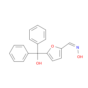 2-Furancarboxaldehyde, 5-(hydroxydiphenylmethyl)-, oxime, (Z)-
