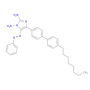 1H-Imidazole-1,2-diamine, 4-(4'-octyl[1,1'-biphenyl]-4-yl)-5-(phenylazo)-