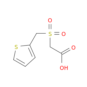 2-(thiophen-2-ylmethanesulfonyl)acetic Acid