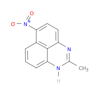1H-Perimidine, 2-methyl-6-nitro-