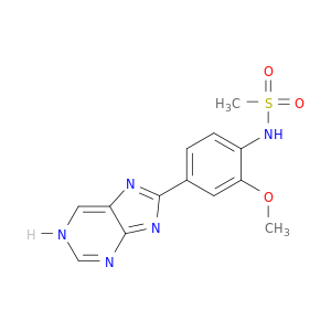 Methanesulfonamide, N-[2-methoxy-4-(1H-purin-8-yl)phenyl]-