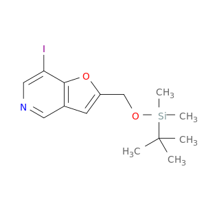 tert-butyl-[(7-iodofuro[3,2-c]pyridin-2-yl)methoxy]-dimethylsilane