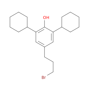 Phenol, 4-(3-bromopropyl)-2,6-dicyclohexyl-