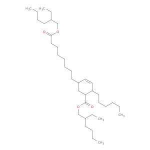 2-ethylhexyl 5-{8-[(2-ethylhexyl)oxy]-8-oxooctyl}-2-hexylcyclohex-3-ene-1-carboxylate