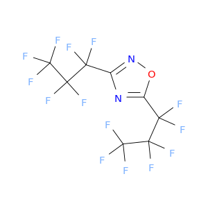 1,2,4-Oxadiazole,3,5-bis(1,1,2,2,3,3,3-heptafluoropropyl)-