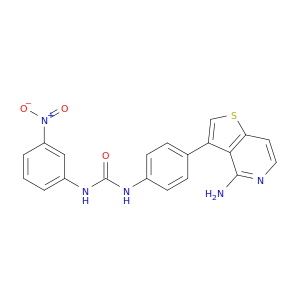 Urea, N-[4-(4-aminothieno[3,2-c]pyridin-3-yl)phenyl]-N'-(3-nitrophenyl)-