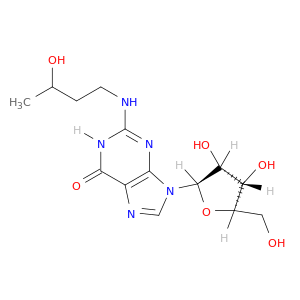 Guanosine, N-(3-hydroxybutyl)-