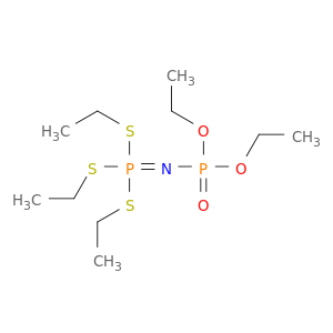 Phosphoramidic acid, [tris(ethylthio)phosphoranylidene]-, diethyl ester