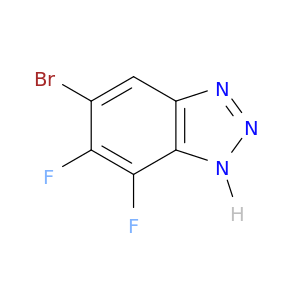 1H-苯并三唑,5-Bromo-6,7-二氟-