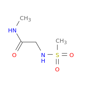 Acetamide, N-methyl-2-[(methylsulfonyl)amino]-