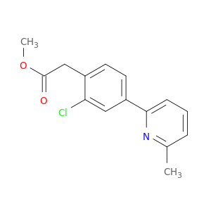 甲基 2-(2-氯-4-(6-甲基吡啶-2-基)苯基)醋酸盐