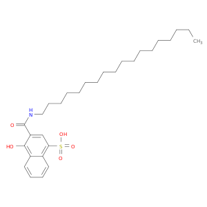 1-Naphthalenesulfonic acid, 4-hydroxy-3-[(octadecylamino)carbonyl]-